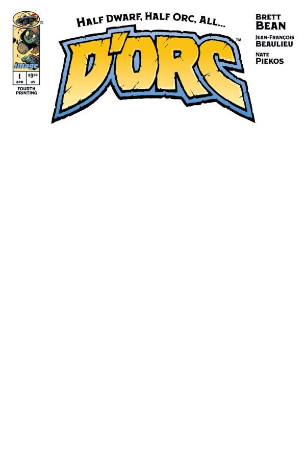 DORC 1 4TH PTG CVR B BLANK SKETCH VAR - DOOM COMICS