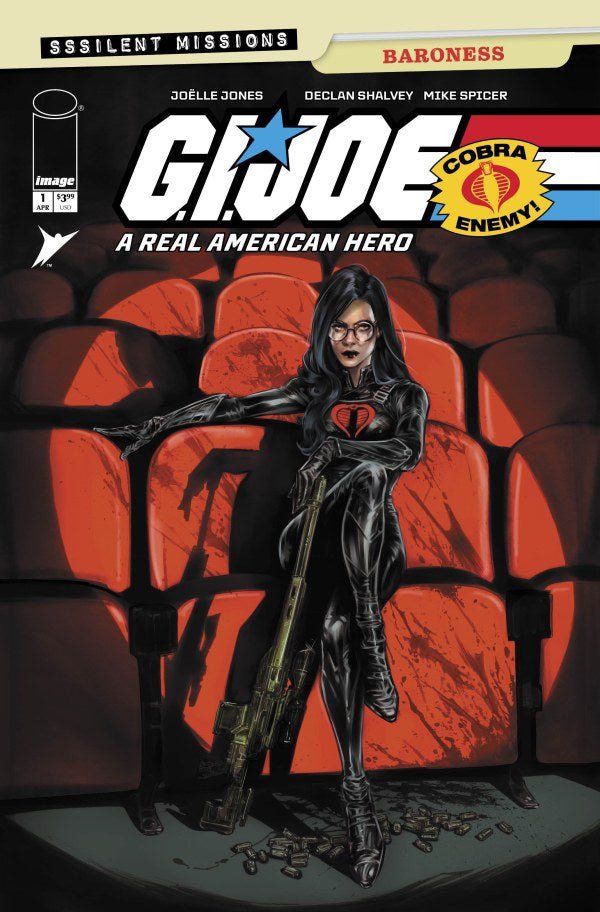 GI JOE A REAL AMERICAN HERO SSSILENT MISSIONS BARONESS 1 (ONE SHOT) CVR A JOELLE JONES - DOOM COMICS