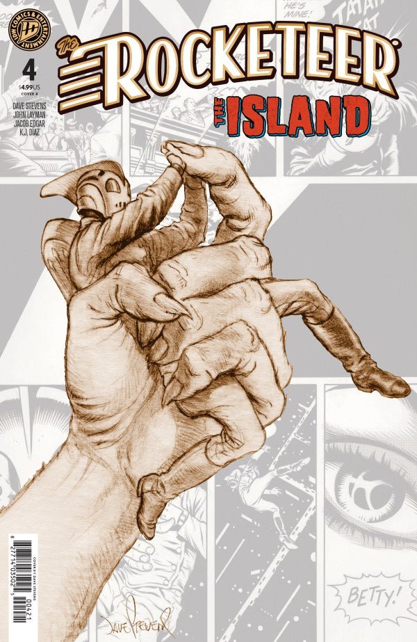 The Rocketeer: The Island 4 Variant B (Stevens) - DOOM COMICS