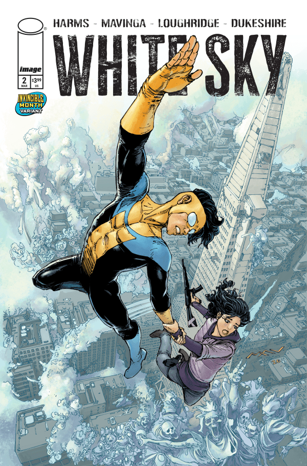 WHITE SKY 2 CVR C JP MAVINGA INVINCIBLE TEAM UP VAR (MR) - DOOM COMICS