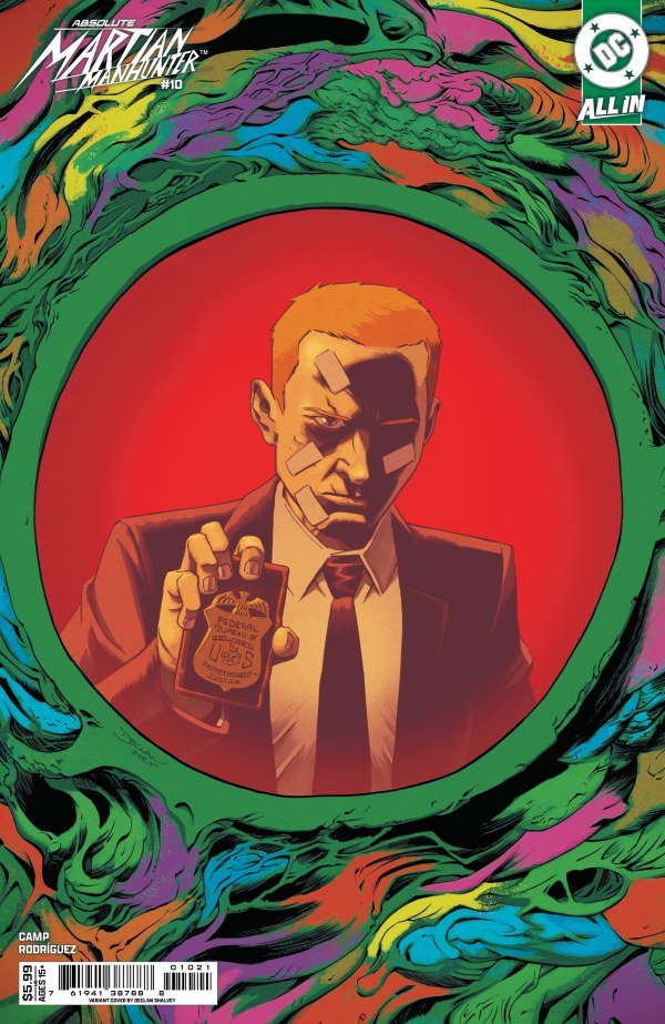 ABSOLUTE MARTIAN MANHUNTER 10 CVR B DECLAN SHALVEY CARD STOCK VAR - DOOM COMICS