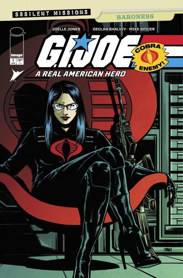 GI JOE A REAL AMERICAN HERO SSSILENT MISSIONS BARONESS 1 (ONE SHOT) CVR B JORGE FORNES VAR - DOOM COMICS