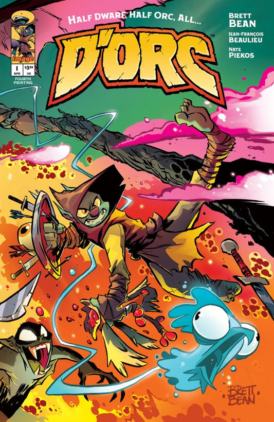 DORC #1 4TH PTG CVR A BRETT BEAN