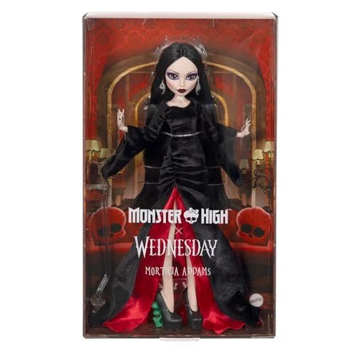 Monster High x Wednesday Morticia Addams Doll - DOOM COMICS