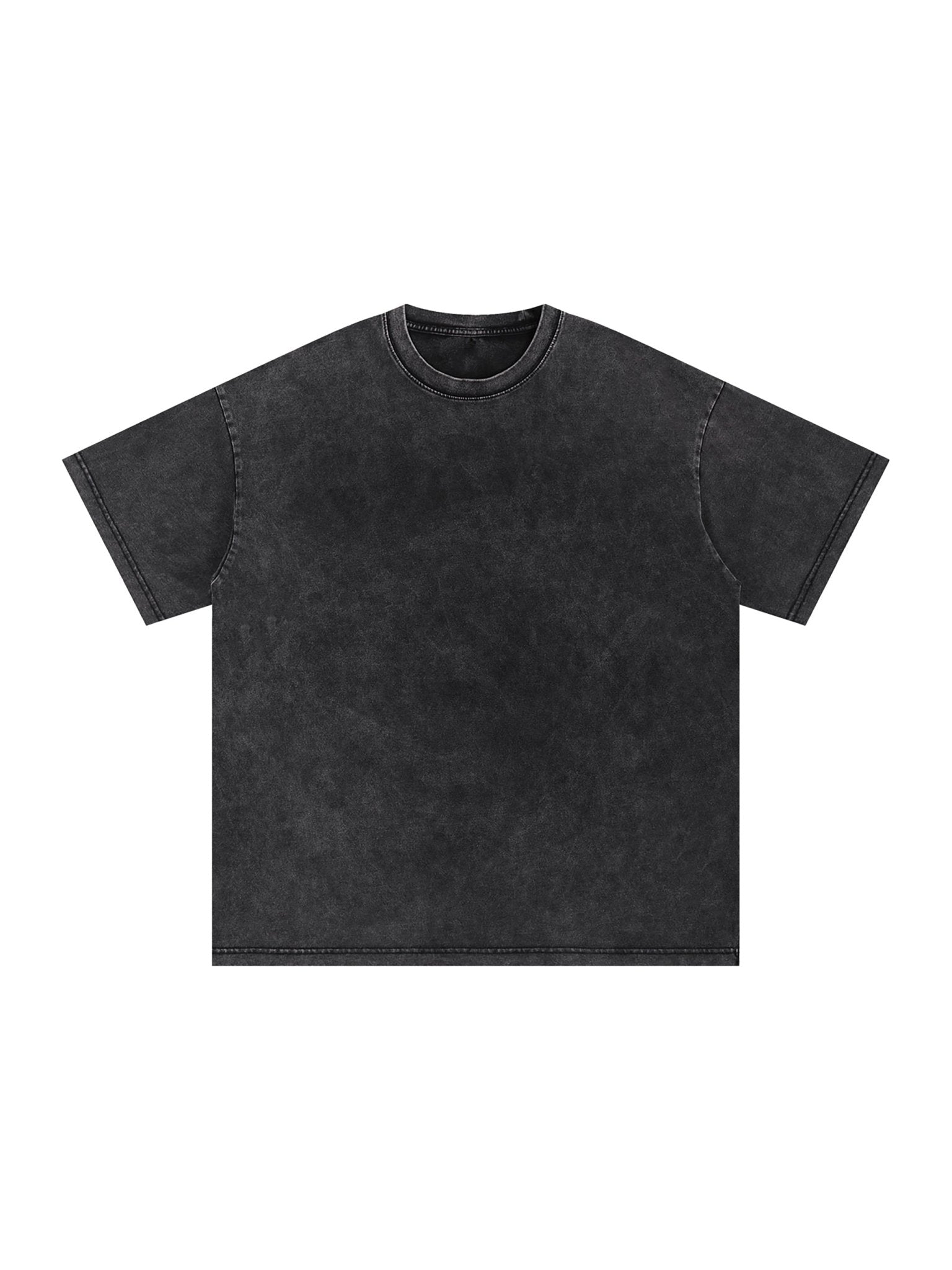Snow Washed Oversized Cotton T-Shirt - DOOM COMICS