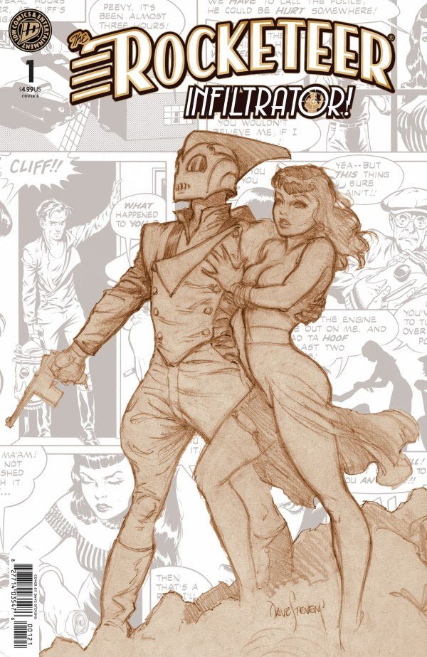 The Rocketeer: Infiltrator! 1 Variant B (Stevens) - DOOM COMICS