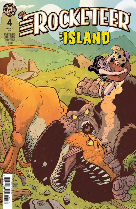 The Rocketeer: The Island 4 Cover A (Edgar) - DOOM COMICS