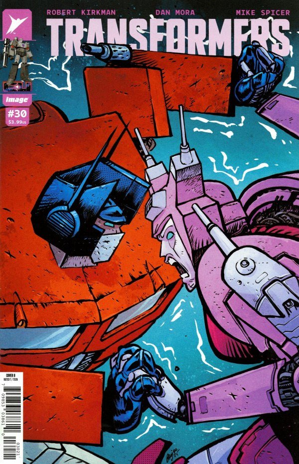 TRANSFORMERS 30 CVR B DANIEL WARREN JOHNSON & MIKE SPICER VAR - DOOM COMICS